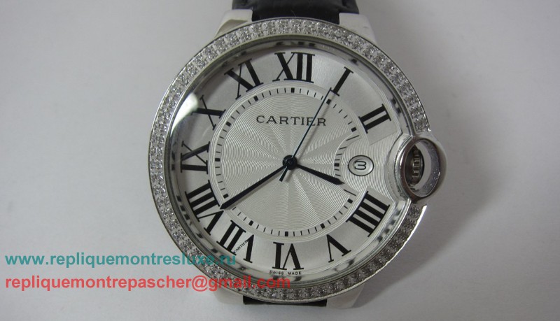 Cartier Ballon bleu de Cartier Quartz Diamonds Bezel CRM40 - Cliquez sur l'image pour la fermer