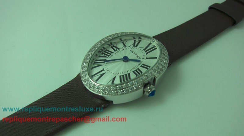 Cartier Baignoire Quartz Femme Diamonds Bezel CRL53 - Cliquez sur l'image pour la fermer