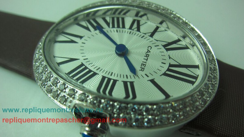 Cartier Baignoire Quartz Femme Diamonds Bezel CRL53 - Cliquez sur l'image pour la fermer