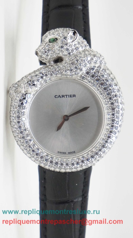 Cartier Quartz Diamonds CRL57