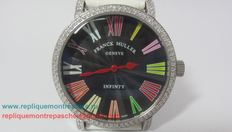 Franck Muller Infinty Diamonds Bezel Quartz FMM35 - Cliquez sur l'image pour la fermer