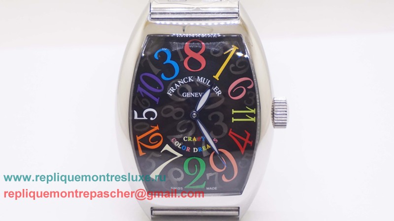 Franck Muller Crazy Hours Color Dreams Automatique S/S FMM40 - Cliquez sur l'image pour la fermer