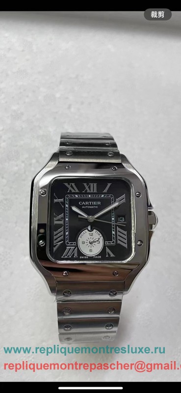 Replique Montre Cartier Santos Automatique S/S CRMN49