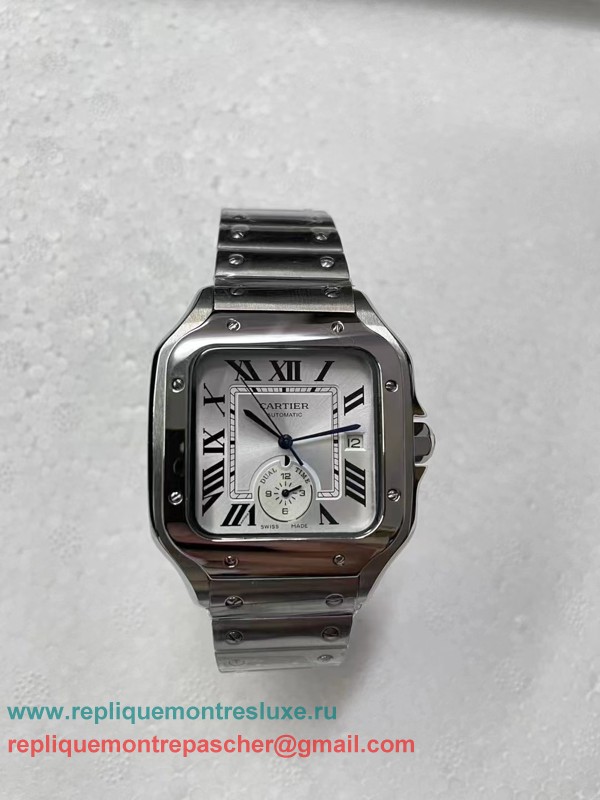 Replique Montre Cartier Santos Automatique S/S CRMN53