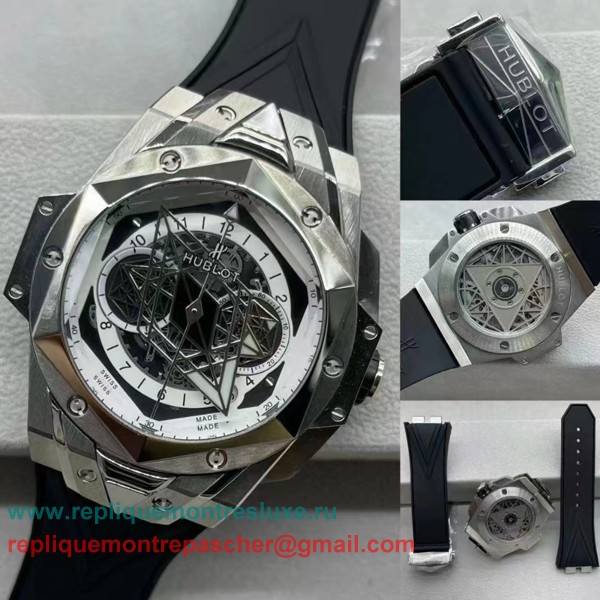 Replique Hublot Big Bang Sang Bleu II working Chronograph HTMN61