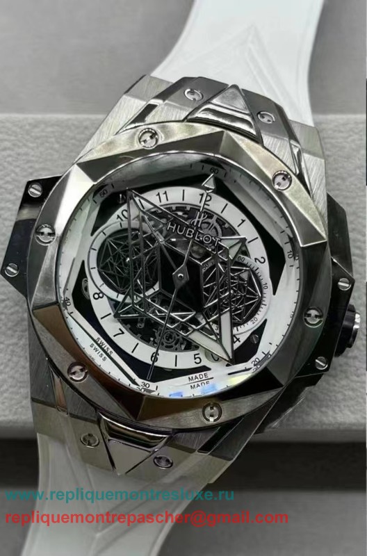 Replique Hublot Big Bang Sang Bleu II working Chronograph HTMN65