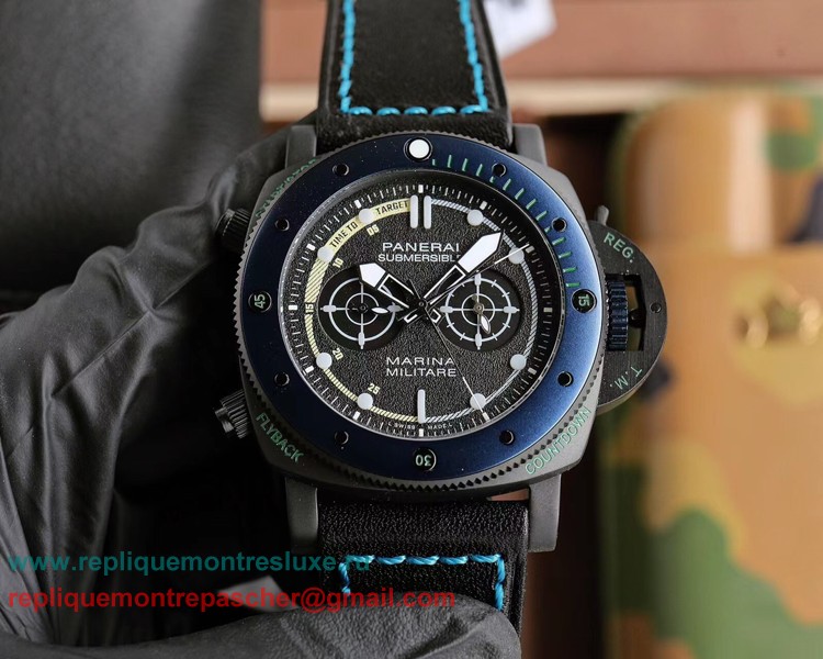 Replique Panerai Luminor Submersible Marina Militare Automatique PIMN78