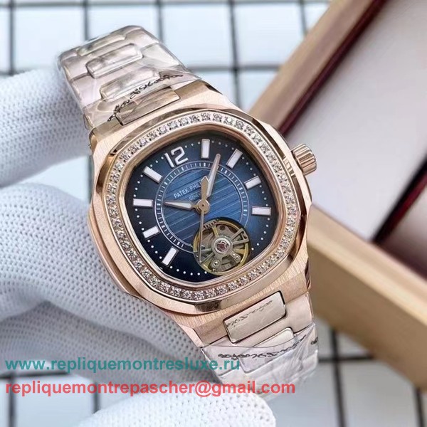 Replique Patek Philippe Automatique Tourbillon S/S PPMN197