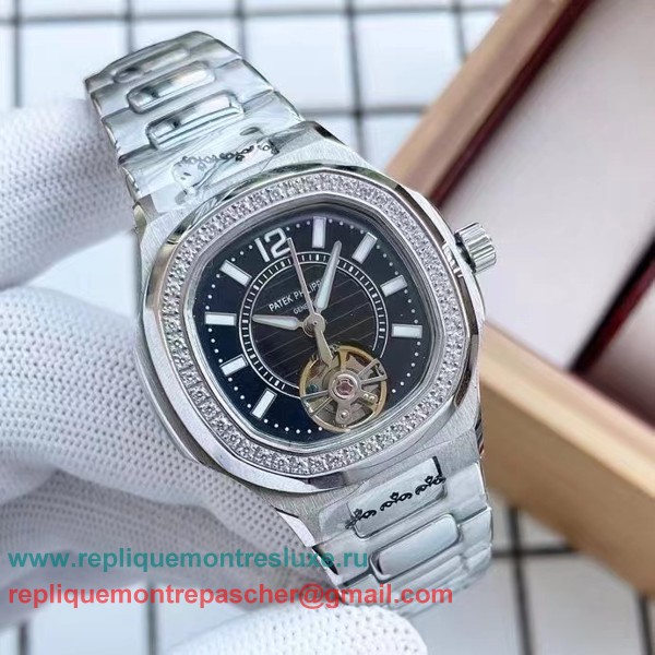 Replique Patek Philippe Automatique Tourbillon S/S PPMN198