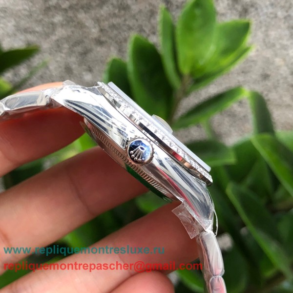 RXMN Rolex Datejust Suisse ETA 2836 Automatique S/S 36MM Sapphire Diamonds RXMN43 - Cliquez sur l'image pour la fermer