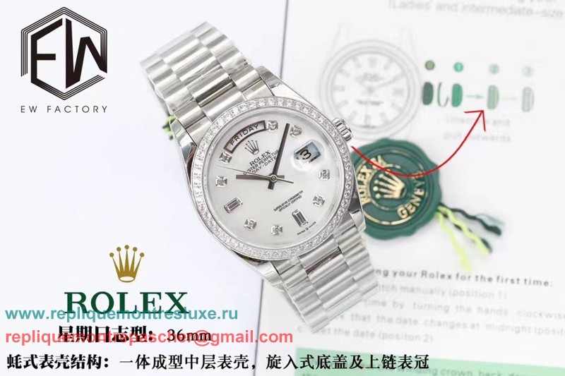 RXMN Rolex Day-Date Suisse ETA 3255 Automatique S/S 36MM Sapphire RXMN70