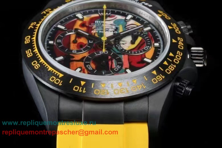 RXMN Rolex Daytona Asia Valjoux 7750 Automatique Working Chronograph RXMN81 - Cliquez sur l'image pour la fermer