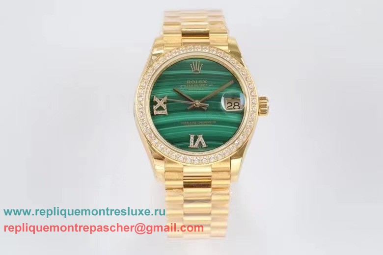 RXMN Rolex Datejust Suisse ETA 3255 Automatique S/S 31MM Sapphire Diamonds Bezel RXLN1