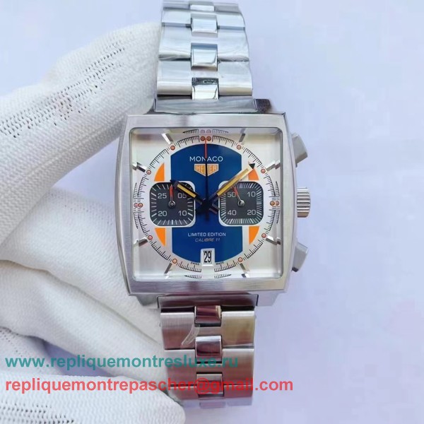 THMN Tag Heuer Monaco Calibre 11 Working Chronograph S/S THMN80