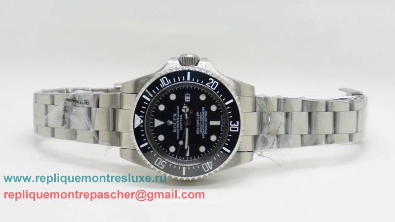 Rolex Sea Dweller Automatique S/S Ceramic Bezel Sapphire RXM128 - Cliquez sur l'image pour la fermer
