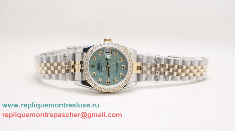 Rolex Datejust Automatique S/S 31MM Diamonds Bezel Sapphire RXL32 - Cliquez sur l'image pour la fermer