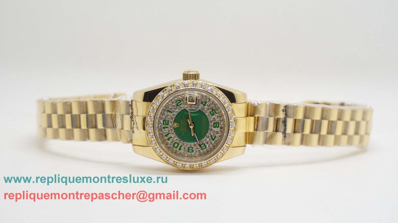 Rolex Day-Date Automatique S/S Diamonds Bezel RXL43 - Cliquez sur l'image pour la fermer