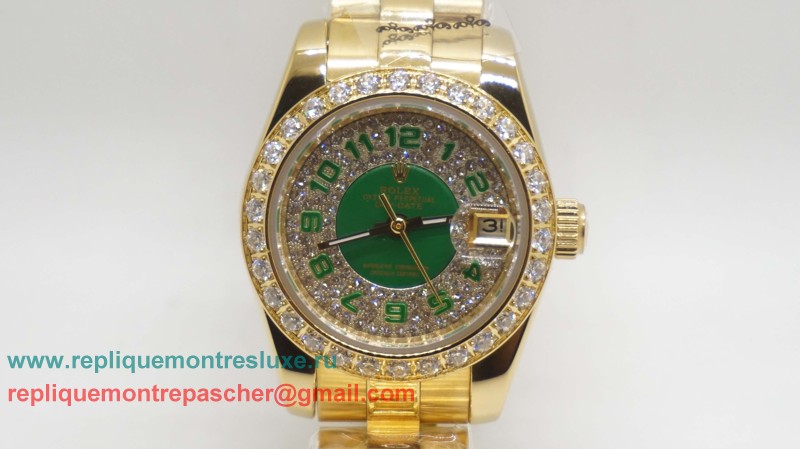 Rolex Day-Date Automatique S/S Diamonds Bezel RXL43 - Cliquez sur l'image pour la fermer