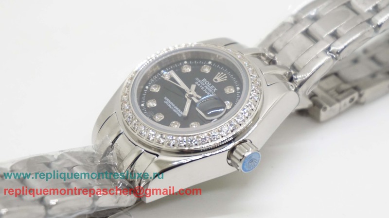 Rolex Datejust Automatique S/S Diamonds Bezel 27mm RXL49 - Cliquez sur l'image pour la fermer