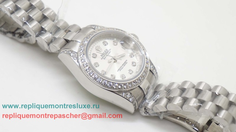 Rolex Datejust Automatique S/S Diamonds Bezel 26mm RXL52 - Cliquez sur l'image pour la fermer