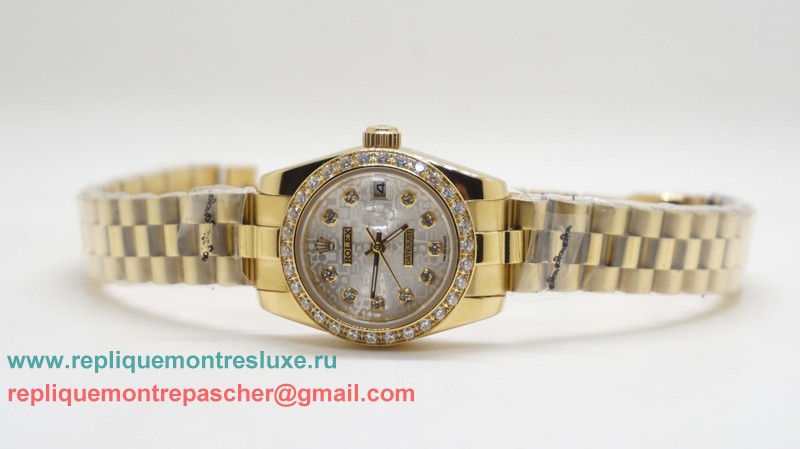 Rolex Datejust Automatique S/S Diamonds Bezel RXL53 - Cliquez sur l'image pour la fermer