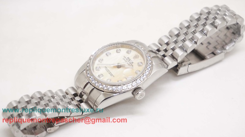 Rolex Datejust Automatique S/S 31MM Diamonds Bezel Sapphire RXL59 - Cliquez sur l'image pour la fermer