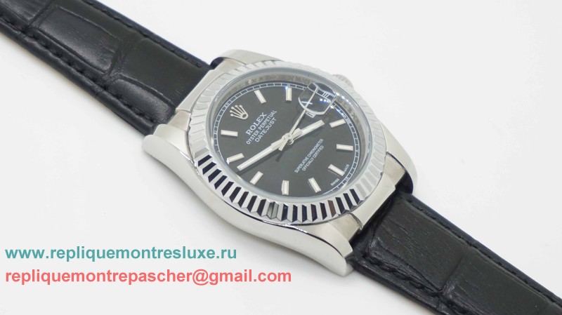 Rolex Datejust Automatique Cuir 36MM Sapphire RXM219 - Cliquez sur l'image pour la fermer