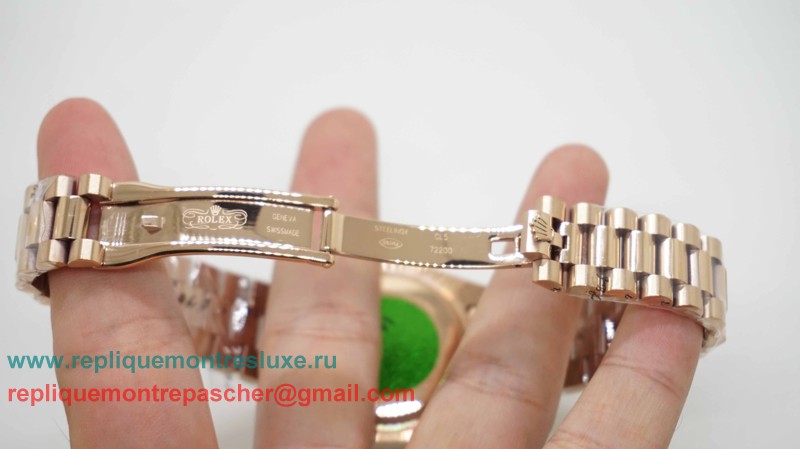 Rolex Day-Date Automatique S/S 36MM Sapphire RXM220 - Cliquez sur l'image pour la fermer
