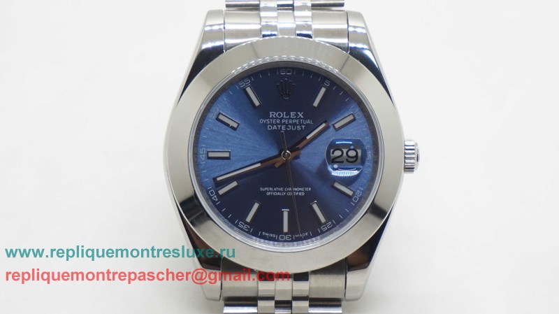 Rolex Datejust Automatique S/S 41MM Sapphire RXM294 - Cliquez sur l'image pour la fermer
