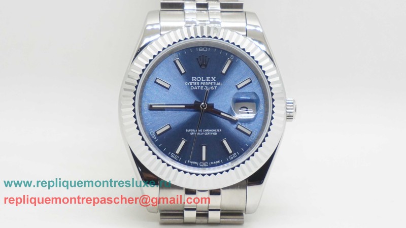 Rolex Datejust Automatique S/S 41MM Sapphire RXM295 - Cliquez sur l'image pour la fermer
