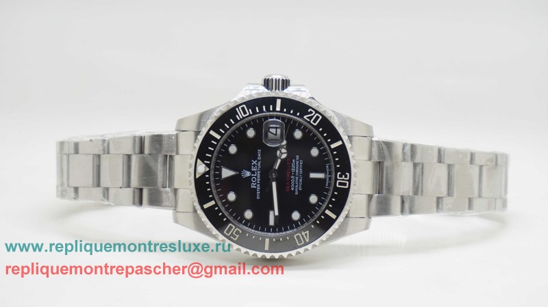 Rolex Sea Dweller Automatique S/S Ceramic Bezel Sapphire RXM297 - Cliquez sur l'image pour la fermer