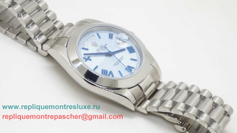 Rolex Day-Date Automatique S/S 41MM Sapphire RXM300 - Cliquez sur l'image pour la fermer