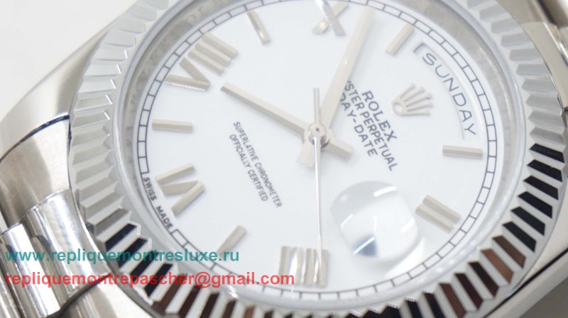 Rolex Day-Date Automatique S/S 41MM Sapphire RXM302 - Cliquez sur l'image pour la fermer