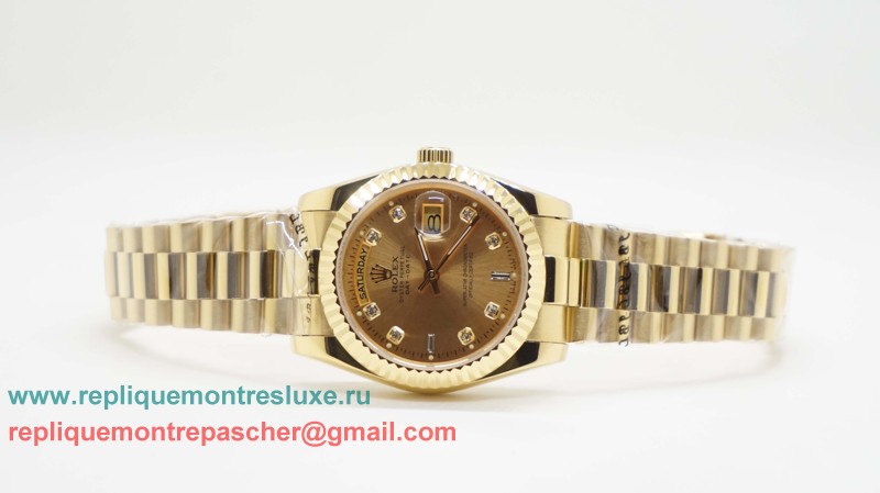 Rolex Day-Date Automatique S/S 36MM Sapphire RXM306 - Cliquez sur l'image pour la fermer