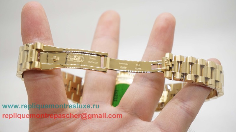 Rolex Day-Date Automatique S/S 36MM Sapphire RXM374 - Cliquez sur l'image pour la fermer