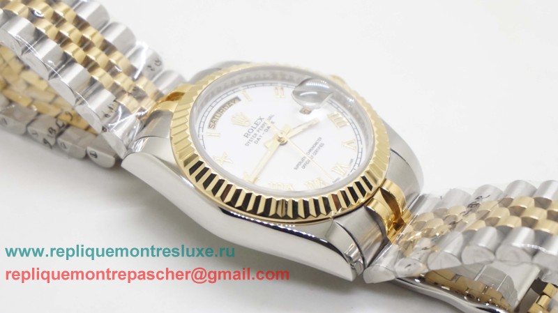 Rolex Day-Date Automatique S/S 36MM Sapphire RXM376 - Cliquez sur l'image pour la fermer