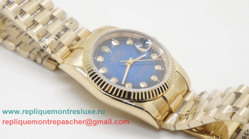 Rolex Datejust Automatique S/S 36MM Sapphire RXM378 - Cliquez sur l'image pour la fermer