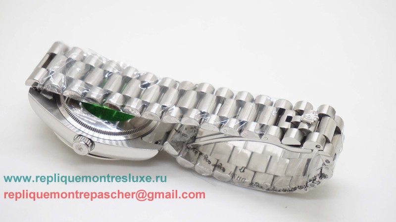 Rolex Day-Date Automatique S/S 36MM Diamonds Sapphire RXM383 - Cliquez sur l'image pour la fermer