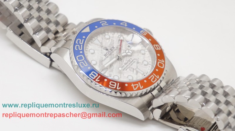 Rolex GMT-Master II Automatique S/S Ceramic Bezel Sapphire RXM411 - Cliquez sur l'image pour la fermer
