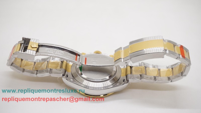 Rolex Daytona Asia Valjoux 7750 Automatique Working Chronograph S/S RXM427 - Cliquez sur l'image pour la fermer