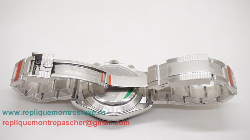 Rolex Daytona Asia Valjoux 7750 Automatique Working Chronograph S/S RXM431 - Cliquez sur l'image pour la fermer