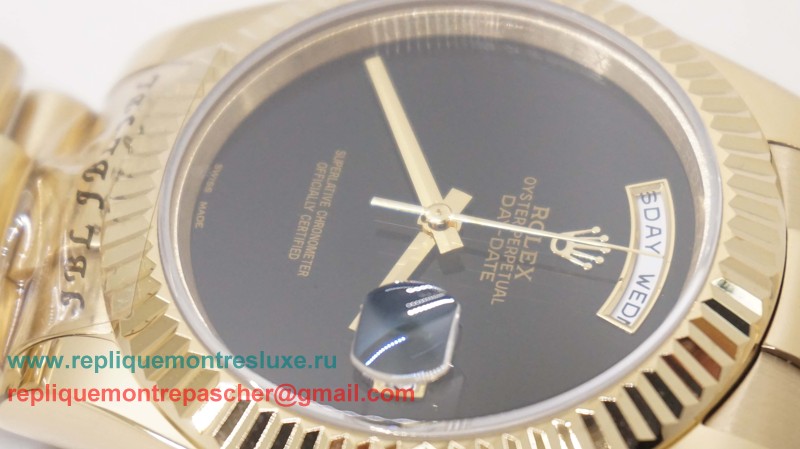 Rolex Day-Date Automatique S/S 41MM Sapphire No Markers RXM456 - Cliquez sur l'image pour la fermer