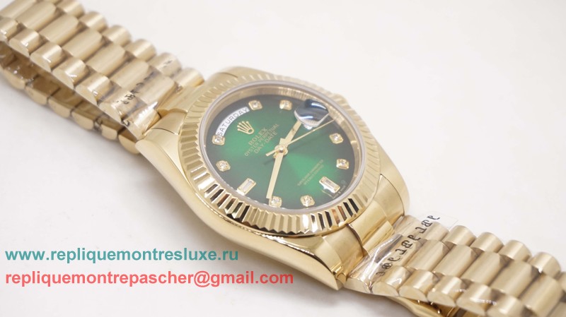 Rolex Day-Date Automatique S/S 41MM Sapphire RXM458 - Cliquez sur l'image pour la fermer