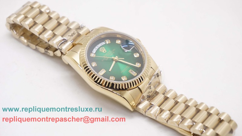 Rolex Day-Date Automatique S/S 36MM Sapphire RXM459 - Cliquez sur l'image pour la fermer