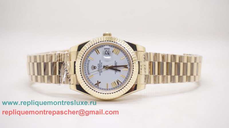 Rolex Day-Date Automatique S/S 41MM Sapphire RXM475 - Cliquez sur l'image pour la fermer