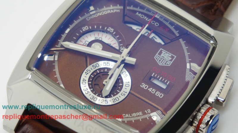 Tag Heuer Monaco Calibre 12 Working Chronograph THM67 - Cliquez sur l'image pour la fermer
